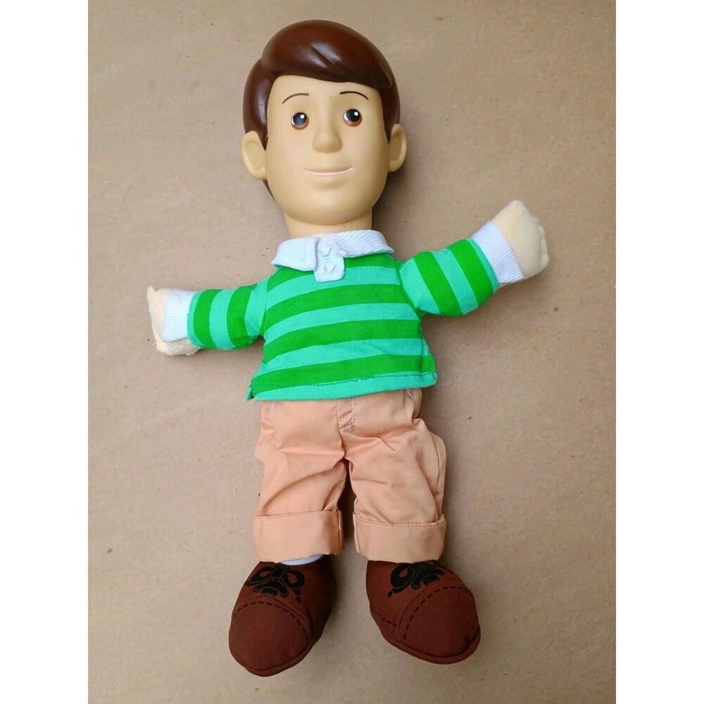 Blue's Clues Soft Talking Steve Doll, Fisher Price 1999 16" Tyco TESTED